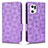 Coque Portefeuille Livre Cuir Etui Clapet C02X pour Oppo Find X5 Pro 5G Violet