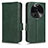 Coque Portefeuille Livre Cuir Etui Clapet C02X pour Oppo Find X6 5G Vert