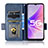 Coque Portefeuille Livre Cuir Etui Clapet C02X pour Oppo K10 5G India Petit