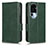 Coque Portefeuille Livre Cuir Etui Clapet C02X pour Oppo Reno10 Pro+ Plus 5G Vert