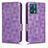 Coque Portefeuille Livre Cuir Etui Clapet C02X pour Realme 9 5G Violet