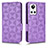 Coque Portefeuille Livre Cuir Etui Clapet C02X pour Realme GT Neo3 5G Violet