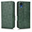 Coque Portefeuille Livre Cuir Etui Clapet C02X pour Samsung Galaxy A03 Core Vert