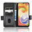Coque Portefeuille Livre Cuir Etui Clapet C02X pour Samsung Galaxy A04E Petit