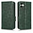 Coque Portefeuille Livre Cuir Etui Clapet C02X pour Samsung Galaxy A04E Vert