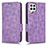 Coque Portefeuille Livre Cuir Etui Clapet C02X pour Samsung Galaxy A12 Nacho Violet