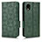 Coque Portefeuille Livre Cuir Etui Clapet C02X pour Samsung Galaxy A22 5G SC-56B Vert