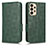 Coque Portefeuille Livre Cuir Etui Clapet C02X pour Samsung Galaxy A23 4G Vert