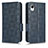 Coque Portefeuille Livre Cuir Etui Clapet C02X pour Samsung Galaxy A23 5G SC-56C Bleu
