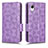 Coque Portefeuille Livre Cuir Etui Clapet C02X pour Samsung Galaxy A23 5G SC-56C Violet
