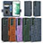 Coque Portefeuille Livre Cuir Etui Clapet C02X pour Samsung Galaxy S22 5G Petit