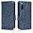 Coque Portefeuille Livre Cuir Etui Clapet C02X pour Sony Xperia 10 III Lite Bleu