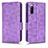 Coque Portefeuille Livre Cuir Etui Clapet C02X pour Sony Xperia 10 III Lite Violet