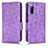 Coque Portefeuille Livre Cuir Etui Clapet C02X pour Sony Xperia 10 III Violet