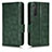 Coque Portefeuille Livre Cuir Etui Clapet C02X pour Sony Xperia 5 II Vert