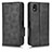 Coque Portefeuille Livre Cuir Etui Clapet C02X pour Sony Xperia Ace III Noir