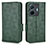 Coque Portefeuille Livre Cuir Etui Clapet C02X pour Vivo T1 5G Vert