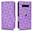 Coque Portefeuille Livre Cuir Etui Clapet C02X pour Xiaomi Black Shark 4 Pro 5G Violet