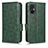 Coque Portefeuille Livre Cuir Etui Clapet C02X pour Xiaomi Poco M5 4G Vert