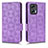 Coque Portefeuille Livre Cuir Etui Clapet C02X pour Xiaomi Poco X4 GT 5G Violet