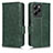 Coque Portefeuille Livre Cuir Etui Clapet C02X pour Xiaomi Poco X5 Pro 5G Vert