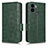 Coque Portefeuille Livre Cuir Etui Clapet C02X pour Xiaomi Redmi A1 Plus Vert