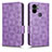 Coque Portefeuille Livre Cuir Etui Clapet C02X pour Xiaomi Redmi A1 Plus Violet