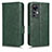 Coque Portefeuille Livre Cuir Etui Clapet C02X pour Xiaomi Redmi K50 Ultra 5G Vert