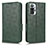 Coque Portefeuille Livre Cuir Etui Clapet C02X pour Xiaomi Redmi Note 10 Pro Max Vert