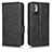 Coque Portefeuille Livre Cuir Etui Clapet C02X pour Xiaomi Redmi Note 10T 5G Noir