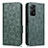 Coque Portefeuille Livre Cuir Etui Clapet C02X pour Xiaomi Redmi Note 11 Pro 4G Vert