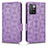 Coque Portefeuille Livre Cuir Etui Clapet C02X pour Xiaomi Redmi Note 11 Pro+ Plus 5G Violet