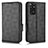 Coque Portefeuille Livre Cuir Etui Clapet C02X pour Xiaomi Redmi Note 11S 4G Noir