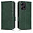 Coque Portefeuille Livre Cuir Etui Clapet C02X pour Xiaomi Redmi Note 12 4G Vert