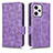 Coque Portefeuille Livre Cuir Etui Clapet C02X pour Xiaomi Redmi Note 12 Explorer Violet