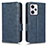 Coque Portefeuille Livre Cuir Etui Clapet C02X pour Xiaomi Redmi Note 12 Pro+ Plus 5G Petit