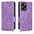 Coque Portefeuille Livre Cuir Etui Clapet C02X pour Xiaomi Redmi Note 12 Pro Speed 5G Violet