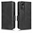 Coque Portefeuille Livre Cuir Etui Clapet C02X pour Xiaomi Redmi Note 12S Noir