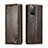 Coque Portefeuille Livre Cuir Etui Clapet C03S pour Samsung Galaxy S20 Marron