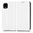 Coque Portefeuille Livre Cuir Etui Clapet C03X pour Google Pixel 4 XL Blanc