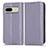 Coque Portefeuille Livre Cuir Etui Clapet C03X pour Google Pixel 7 5G Violet