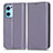 Coque Portefeuille Livre Cuir Etui Clapet C03X pour Oppo Find X5 Lite 5G Violet