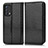 Coque Portefeuille Livre Cuir Etui Clapet C03X pour Realme GT Master 5G Noir