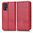 Coque Portefeuille Livre Cuir Etui Clapet C03X pour Realme GT Master 5G Rouge