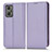 Coque Portefeuille Livre Cuir Etui Clapet C03X pour Realme GT Neo 3T 5G Violet