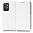 Coque Portefeuille Livre Cuir Etui Clapet C03X pour Realme GT2 Pro 5G Blanc