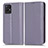 Coque Portefeuille Livre Cuir Etui Clapet C03X pour Realme Narzo 50 4G Violet