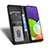 Coque Portefeuille Livre Cuir Etui Clapet C03X pour Samsung Galaxy A22 4G Petit
