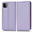 Coque Portefeuille Livre Cuir Etui Clapet C03X pour Samsung Galaxy A22 5G Violet