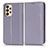 Coque Portefeuille Livre Cuir Etui Clapet C03X pour Samsung Galaxy A23 4G Violet